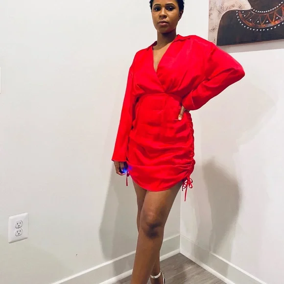 Zara | Dresses | Zara Red Ruched Satin Dress | Poshmark Zara | Dresses | Zara Red Ruched Satin Dress | Poshmark